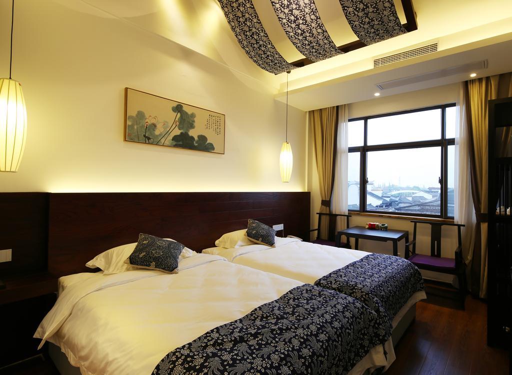 Floral Hotel - Yuexiang Inn Wuzhen Jiaxing Extérieur photo